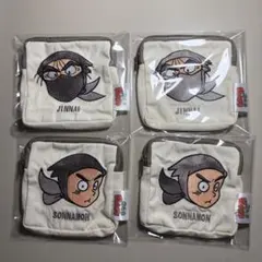 忍たま乱太郎 スクエアポーチ その2 山本陣内＆諸泉尊奈門セット