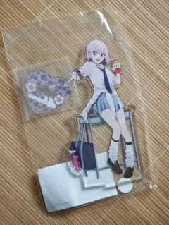 グリッドマンユニバース推しくじ しゃがんであーん？ アクスタ&カード