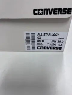 CONVERSE ALL STAR LGCY OX ゴールド 28.0cm