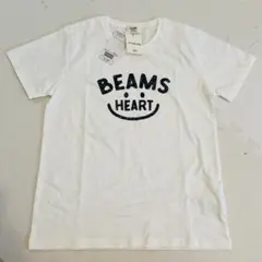 新品タグ付き　BEAMS HEART プリントTシャツ Mサイズ オフホワイト