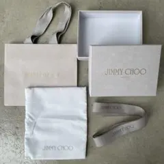 JIMMY CHOO ショップ袋 ギフトボックス 保存袋 リボン 4点セット