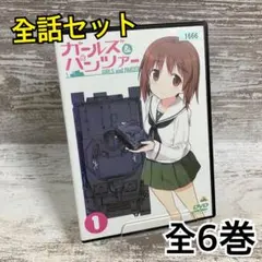DVD ガールズパンツァー 全6巻 これが本当のアンツィオ戦です 劇場版