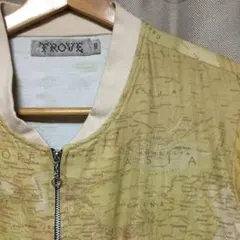 TROVE 世界地図ブルゾンのサムネイル