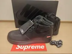 新品未使用Supreme ×NIKE AIRFORCE1 MIDSPBLACK