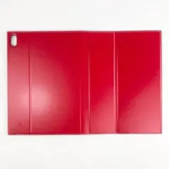 19 iPad Pro 2018 11inch 薄型PUレザーケース赤
