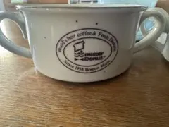 ミスタードーナッツ　持ち手付きのホワイトスープカップのサムネイル