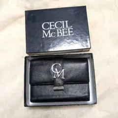 CECILMcBEE　ウォレット　セシルマグビー　三つ折財布　ロゴ　財布