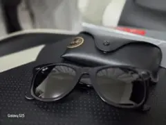 Ray-Ban Wayfarer 2140 50□22 ブラックサングラス