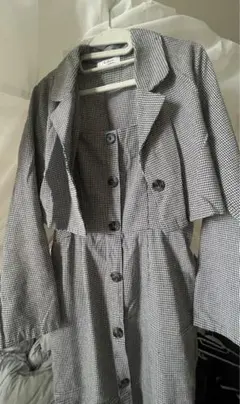 レディース チェック柄 セットアップ