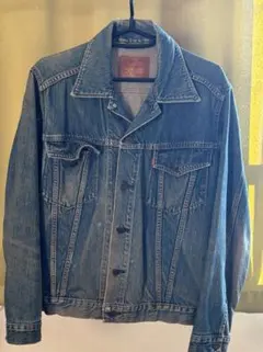 BIG JHON☆デニムジャケット Gジャンリメイク素材用 裏側にシミあり
