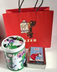 ムーミン缶、箱,紙袋ファッツェル