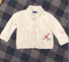 ラルフローレン　ニット　カーディガン　カウチン　セーター　80cm