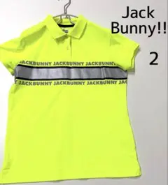 ワケありで超お得　Jack Bunny!! 蛍光イエロー レディース　サイズ2