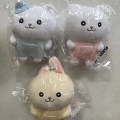 ぽてたまぬいぐるみ なんか似てるの なんとかバニア ちいかわ　ハチワレ　うさぎ