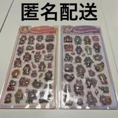 ラブブ LABUBU うるちゅるポップシール うるちゅるシール 2点まとめ売り
