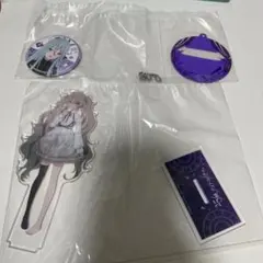 ニーゴミク 宵崎奏 プロセカ セガラッキーくじ アクスタ 缶バッジ＆ケースセット