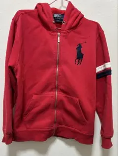 POLO by RalphLauren ビッグポニー ジップアップパーカー M