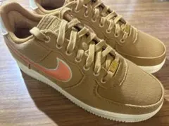 Nike Air Force 1 low キャンバス ライトブラウン 29cm