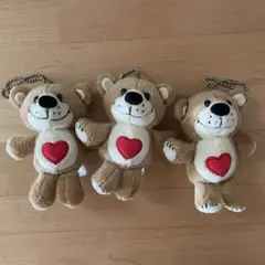 スージーズー　ブーフ　マスコット　3個セット
