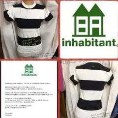 inhabitant ストライプ 厚手Tシャツ XXS JPサイズSのサムネイル