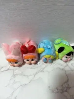 パワーパフガールズ ぬいぐるみ 4体セット