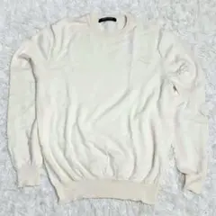 【完売品】LORENZONI ウォッシャブルウール 春夏 アイボリー BR