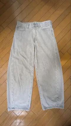 GU バレルレッグジーンズ 30サイズ