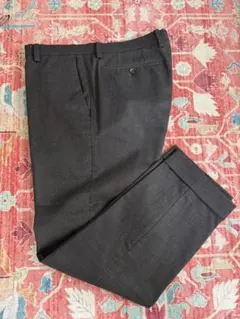 THE SUIT COMPANY タスマニアウール スラックス チャコールグレー