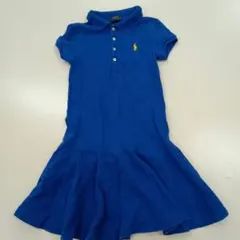 Polo Ralph Lauren 青 ポロワンピース 半袖