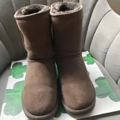 ugg ムートンブーツ　ブラウン　ミドル丈　w6 23cmのサムネイル