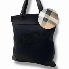 美品】バーバリー ショルダーバッグ メガチェック ホースロゴプレート 