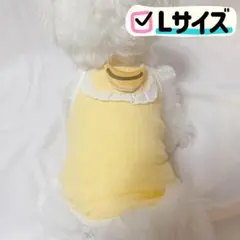 犬服猫服　ペット服　ペットウェア　ドッグウェア　イエローバナナLサイズ