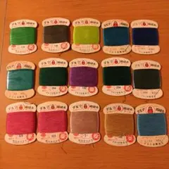 ダルマ 手縫い糸 セット 40m 各色