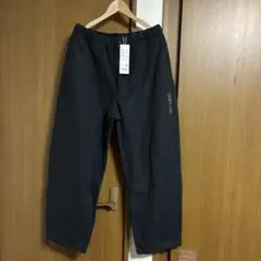 新品　UNIQLO U ブラッシュドスウェットワイドパンツ ダークグレー L