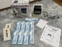 タイムカードレコーダー NX-19 クリーム色