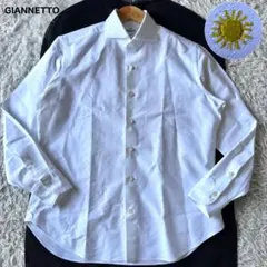 GIANNETTO ジャンネット オックスフォード カッタウェイシャツ 40