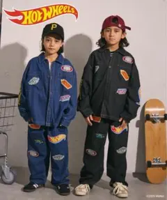 Hot Wheels デニムパンツ ワッペン付きのサムネイル