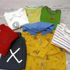 80サイズ　お纏め　Ｔシャツ　上着のサムネイル