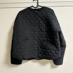 ZARA ブラック キルティングジャケット