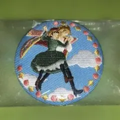 ジブリ　ハウルの動く城　ハウル　ソフィー　刺繍ブローチ　刺繍バッジ　缶バッジ