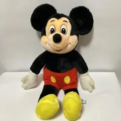 レトロ ミッキー ぬいぐるみ 東京ディズニーランド 初期デザイン 貴重 当時物