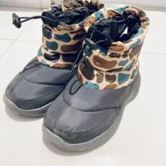 子ども用防水カモフラージュブーツ　MoreNDL