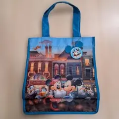 【未使用】 ディズニー　エコバッグ　限定品　ミッキー　ミニー　レトロ
