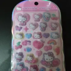 ボンボンドロップシール　コットンパフィーシール　Hello Kitty
