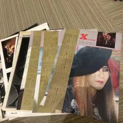 X JAPAN切り抜き 1990年　PLUM