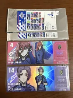 ブルーロック　ホログラムチケット風カード　御影玲王　千切豹馬