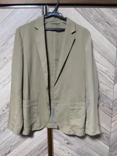 LACOSTE ベージュ テーラードジャケット