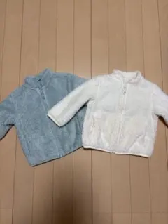 80サイズ　フリース　2枚セット