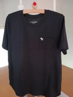【アバクロ】　Tシャツ　半袖　157-163cm　15,16歳　黒