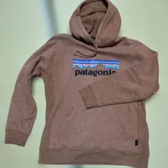 patagonia ブラウン フード付きパーカー Sサイズ